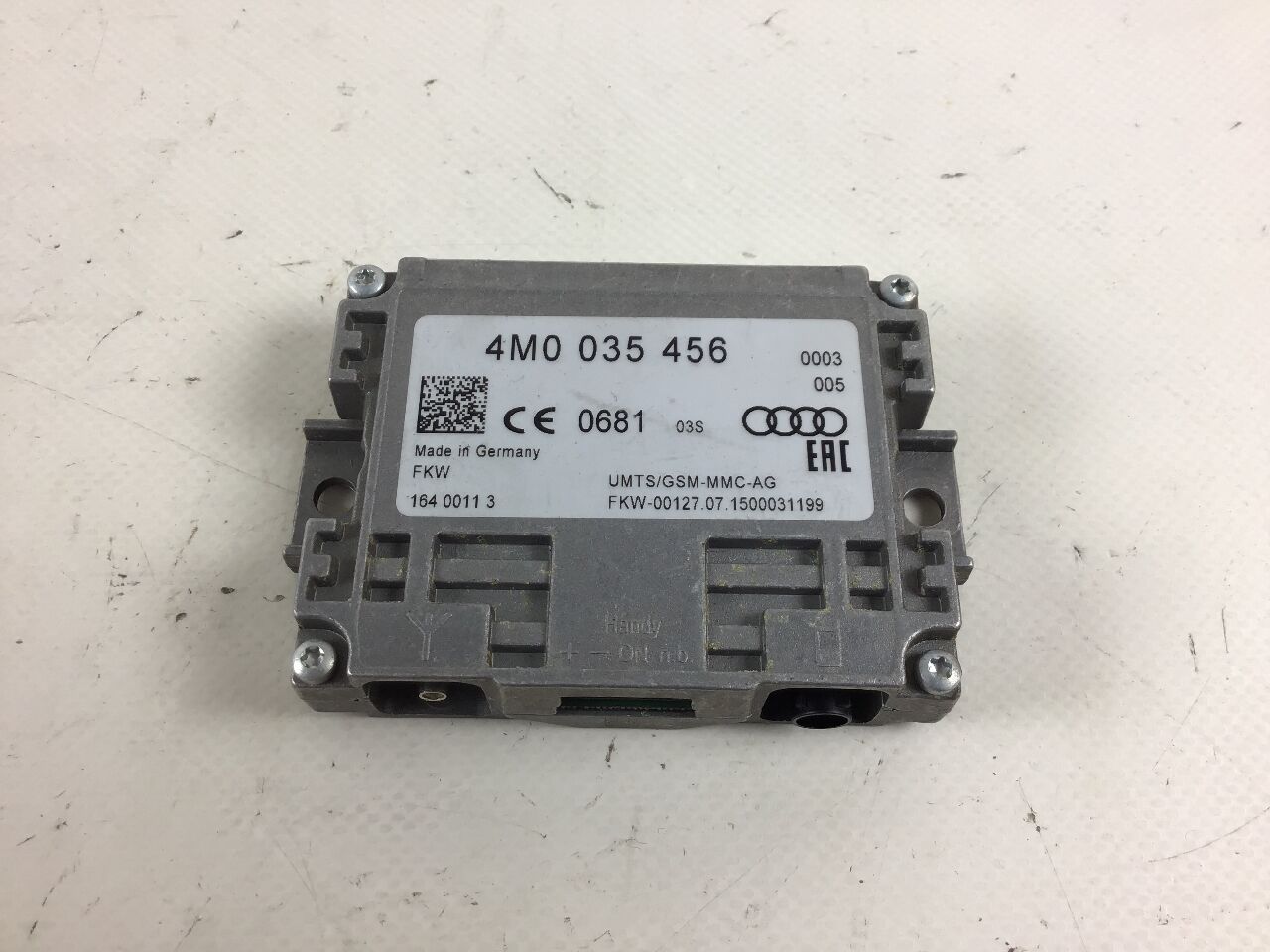 Control unit AUDI R8 (4S3, 4SP) 5.2 FSI quattro  397 kW  540 PS (07.2015-> )