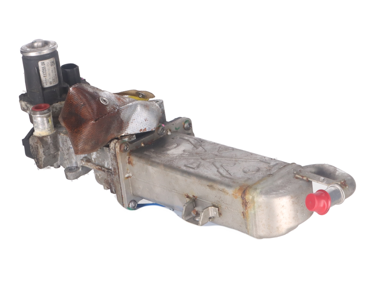 Exhaust gas cooler VW Golf VI (5K) 1.6 TDI  77 kW  105 PS (02.2009-11.2012) Exhaust gas cooler VW Golf VI (5K) 1.6 TDI  77 kW  105 PS (02.2009-11.2012)