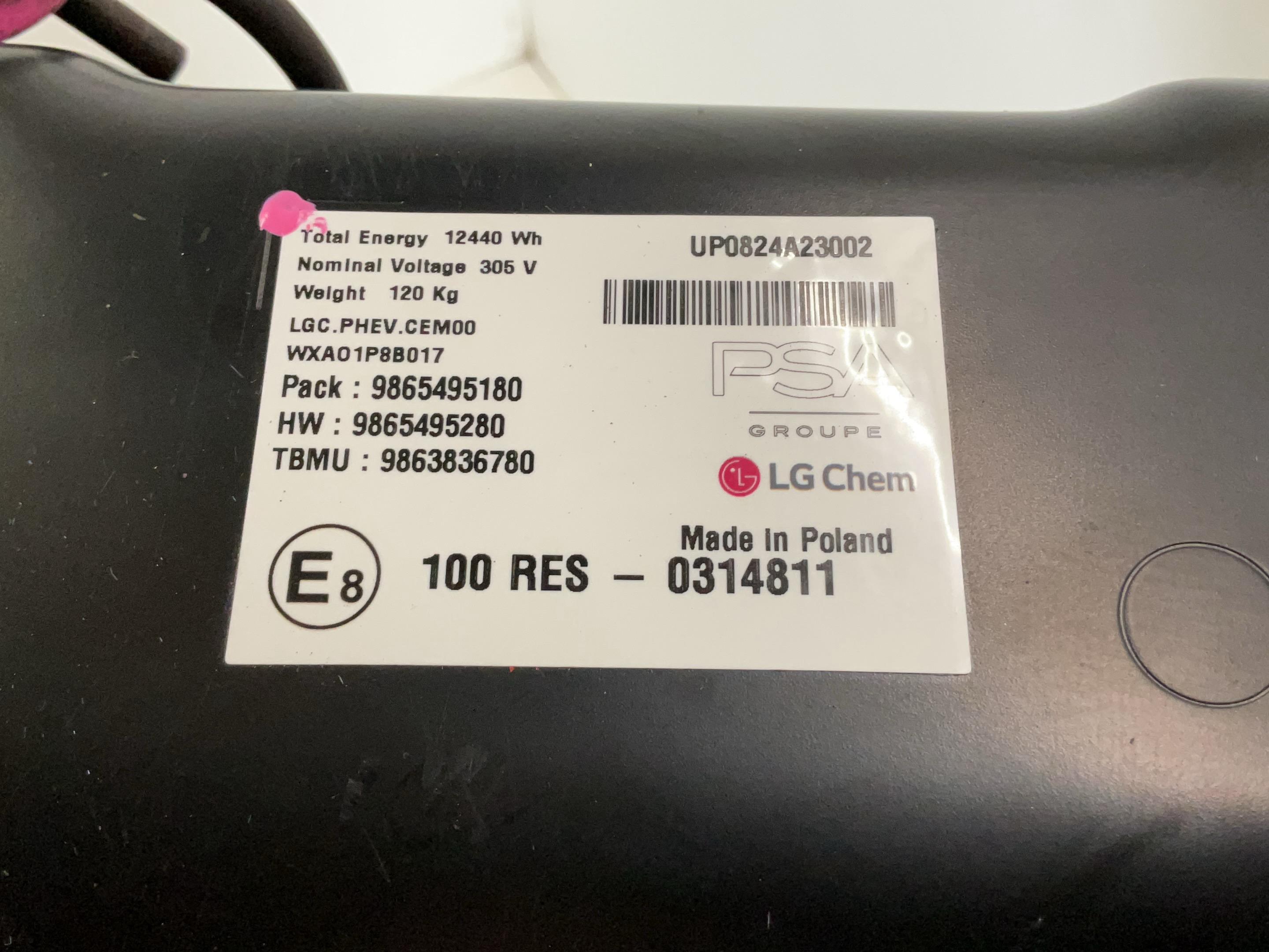 Hybrid Battery OPEL Vivaro C Kasten (K0) Vivaro-e HYDROGEN  100 kW  136 PS (10.2024-> )