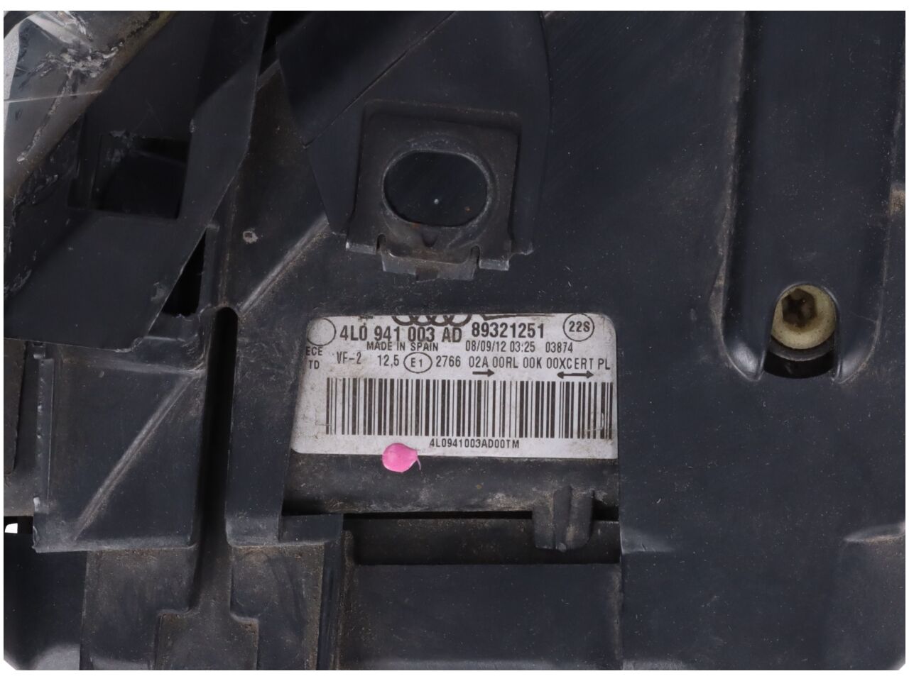 Headlight left AUDI Q7 (4L) 3.0 TFSI  245 kW  333 PS (05.2010-08.2015)