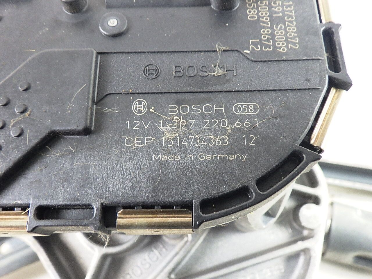 Wiper motor front PORSCHE Boxster (981) 2.7  155 kW  211 PS (04.2012-> )