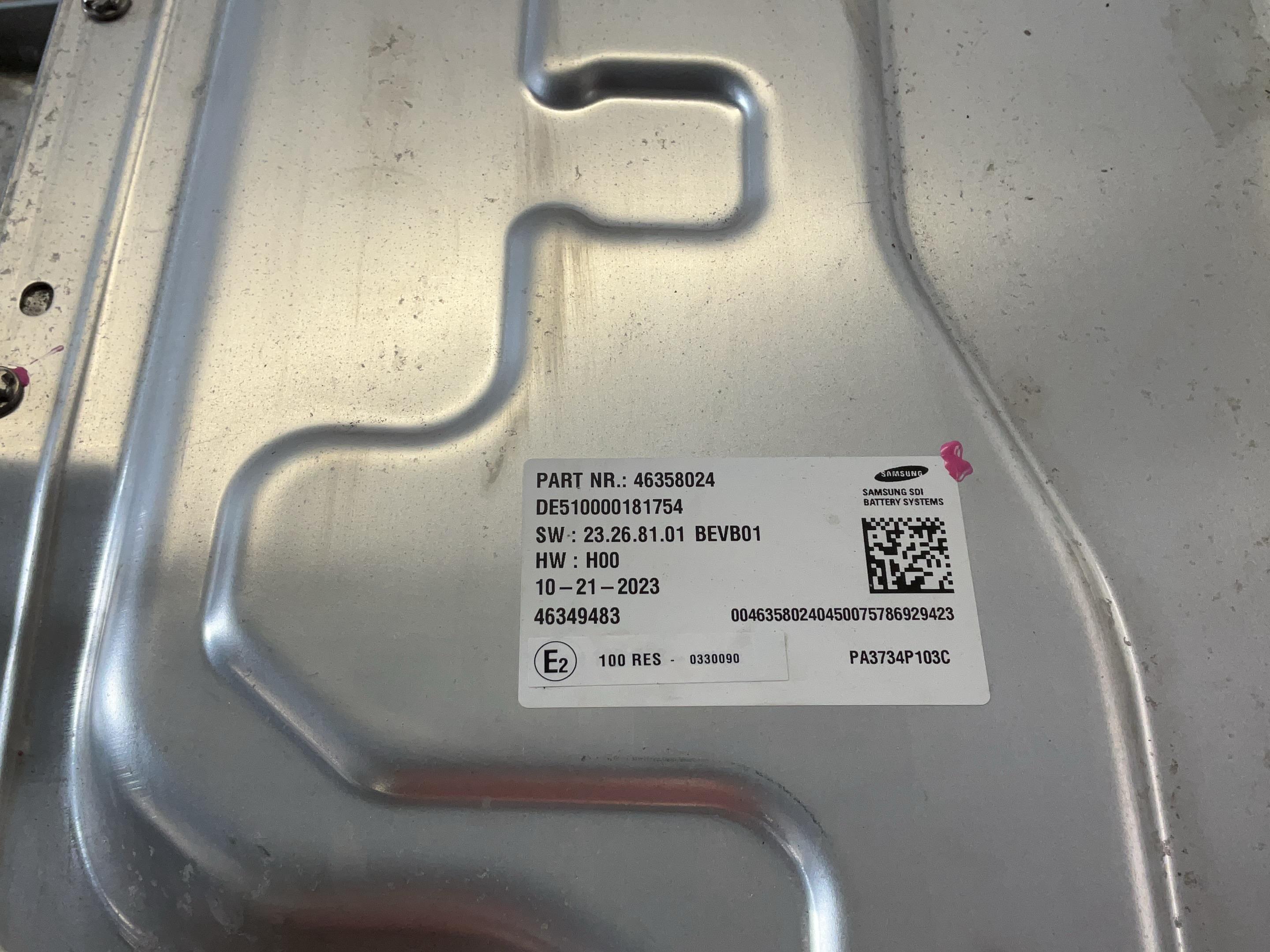 HV battery FIAT 500e Cabriolet (332) Elektro  87 kW  118 PS (10.2020-> )