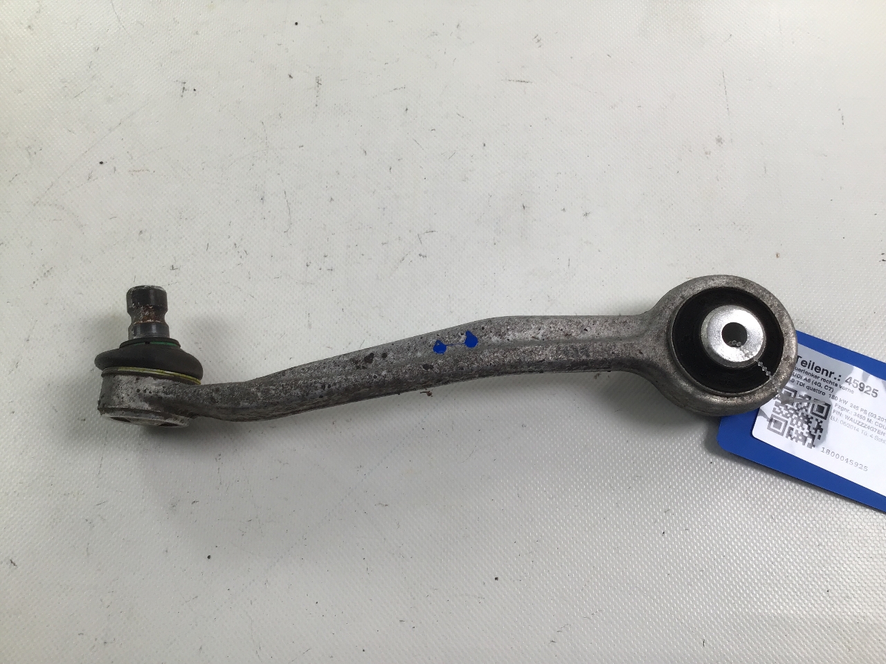 Draagarm rechtsvoor AUDI A6 (4G, C7) 3.0 TDI quattro  180 kW  245 PS (03.2011-09.2018) Draagarm rechtsvoor AUDI A6 (4G, C7) 3.0 TDI quattro  180 kW  245 PS (03.2011-09.2018)