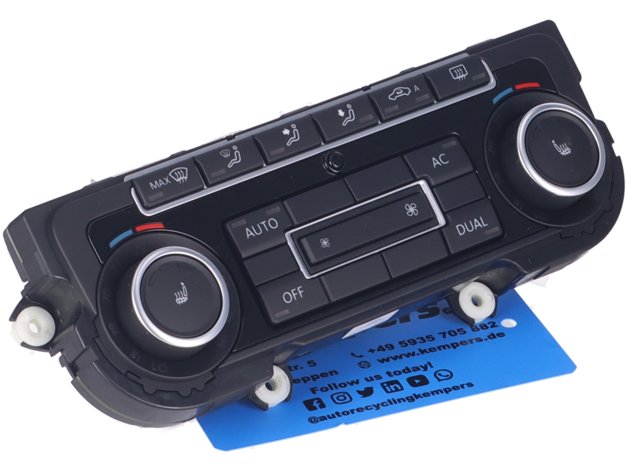 Commande de chauffage (console) VW Jetta IV (162, 163, AV3, AV2) 2.0 TDI  103 kW  140 PS (02.2011-> )