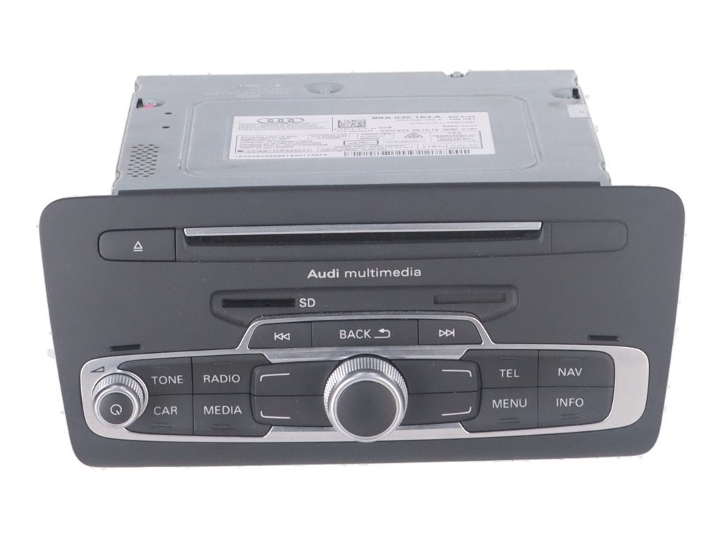 Headunit (Multimedia) AUDI A1 Sportback (8XA) 1.4 TFSI  92 kW  125 PS (11.2014-10.2018)