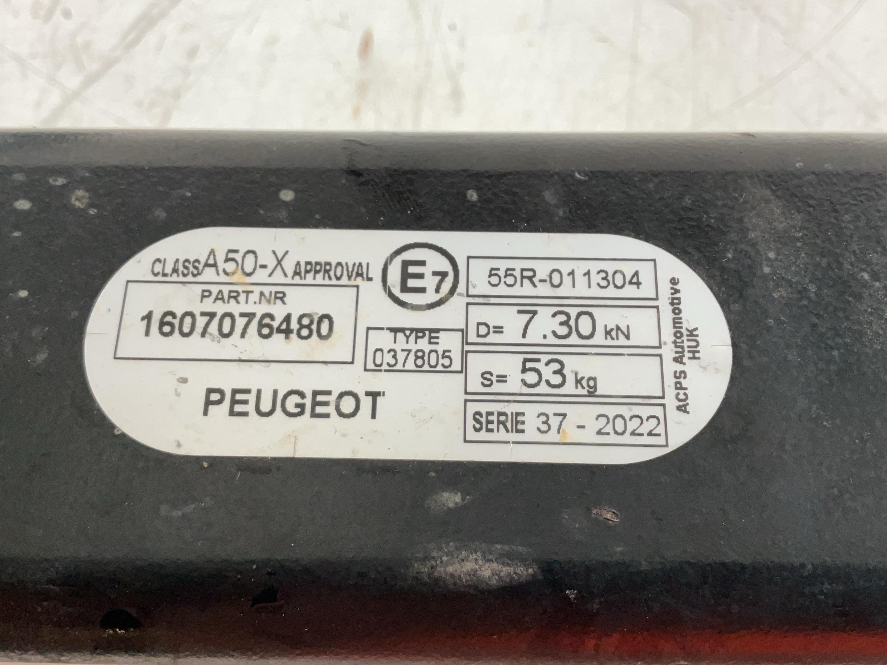 Anhängerkupplung PEUGEOT 2008 I 1.2 THP 110  81 kW  110 PS (01.2015-> )