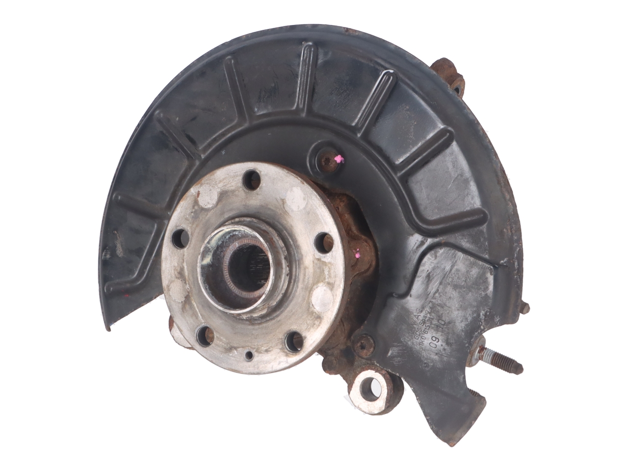 Fusée d'essieu avant gauche SKODA Superb II Kombi (3T) 2.0 TDI  103 kW  140 PS (10.2009-03.2010) Fusée d'essieu avant gauche SKODA Superb II Kombi (3T) 2.0 TDI  103 kW  140 PS (10.2009-03.2010)