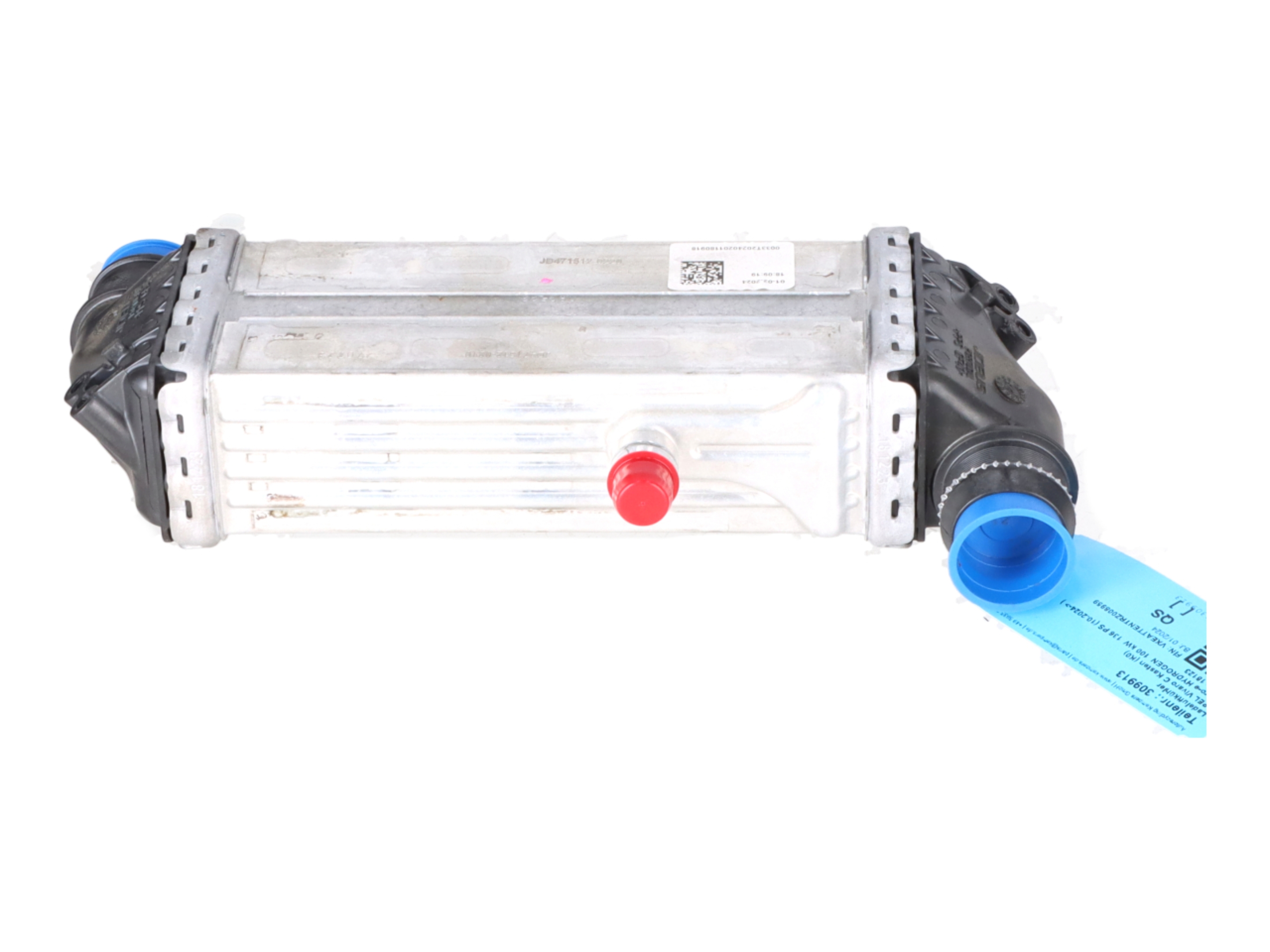 Echangeur d'air de suralimentation PEUGEOT Jumpy Kasten (V) Vivaro-e HYDROGEN  100 kW  136 PS (10.2024-> )