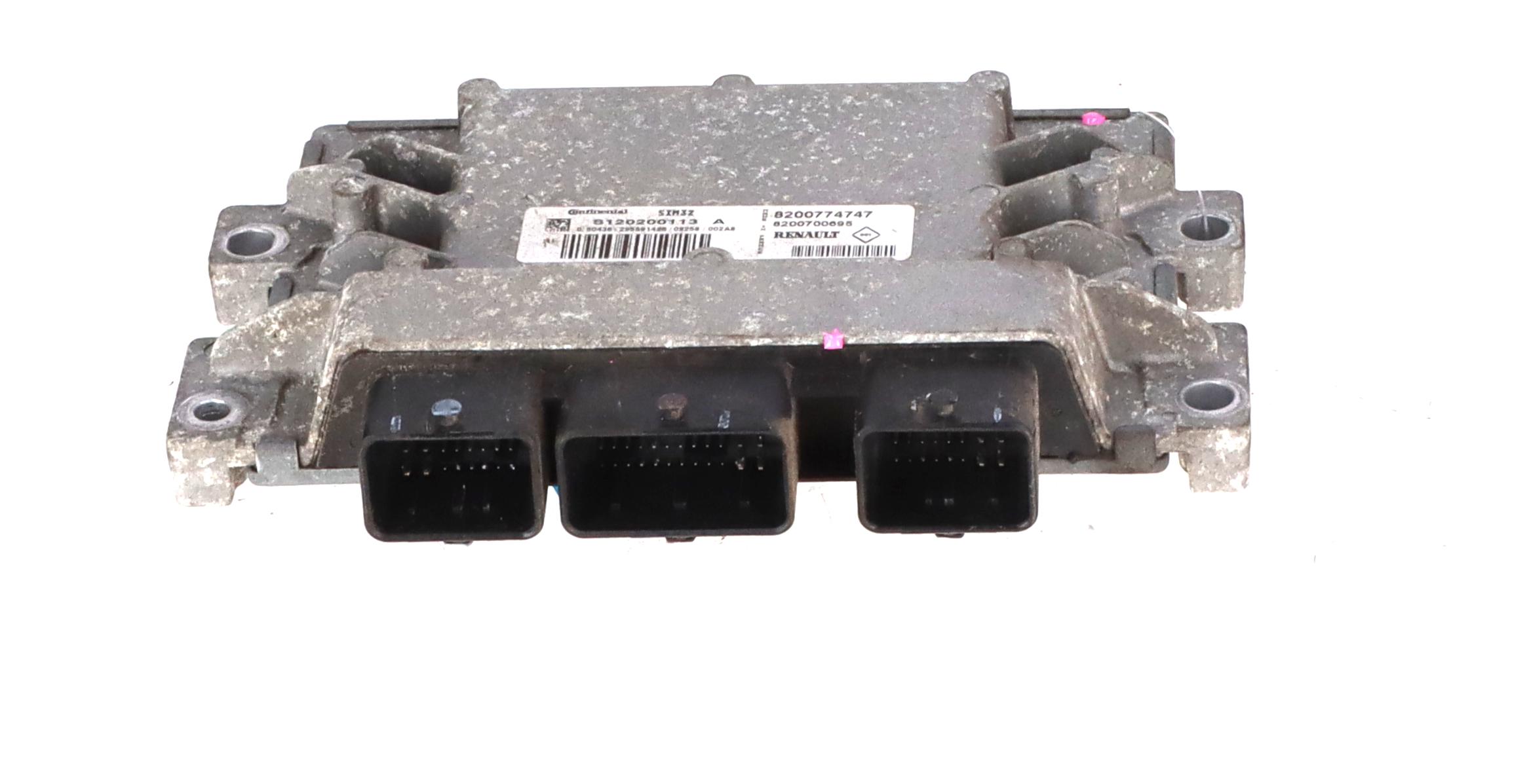 Control unit for engine RENAULT Twingo II (CN0) 1.2  56 kW  76 PS (03.2007-> )