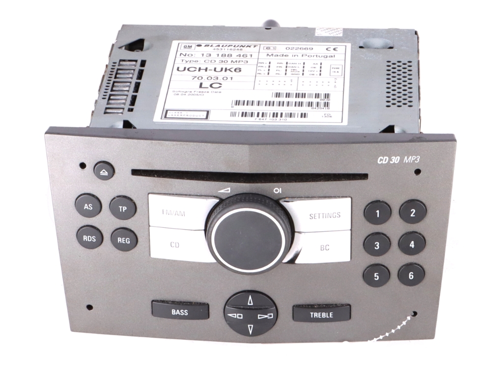 Jednostka główna (multimedia) OPEL Zafira B (A05) 1.8  103 kW  140 PS (07.2005-04.2015)