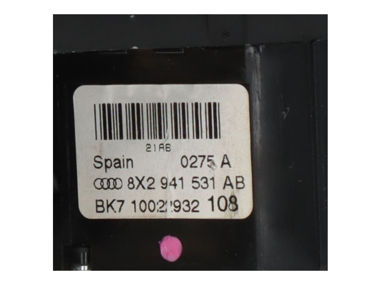 Schalter für Licht AUDI A1 (8X) 1.6 TDI  85 kW  116 PS (11.2014-10.2018)