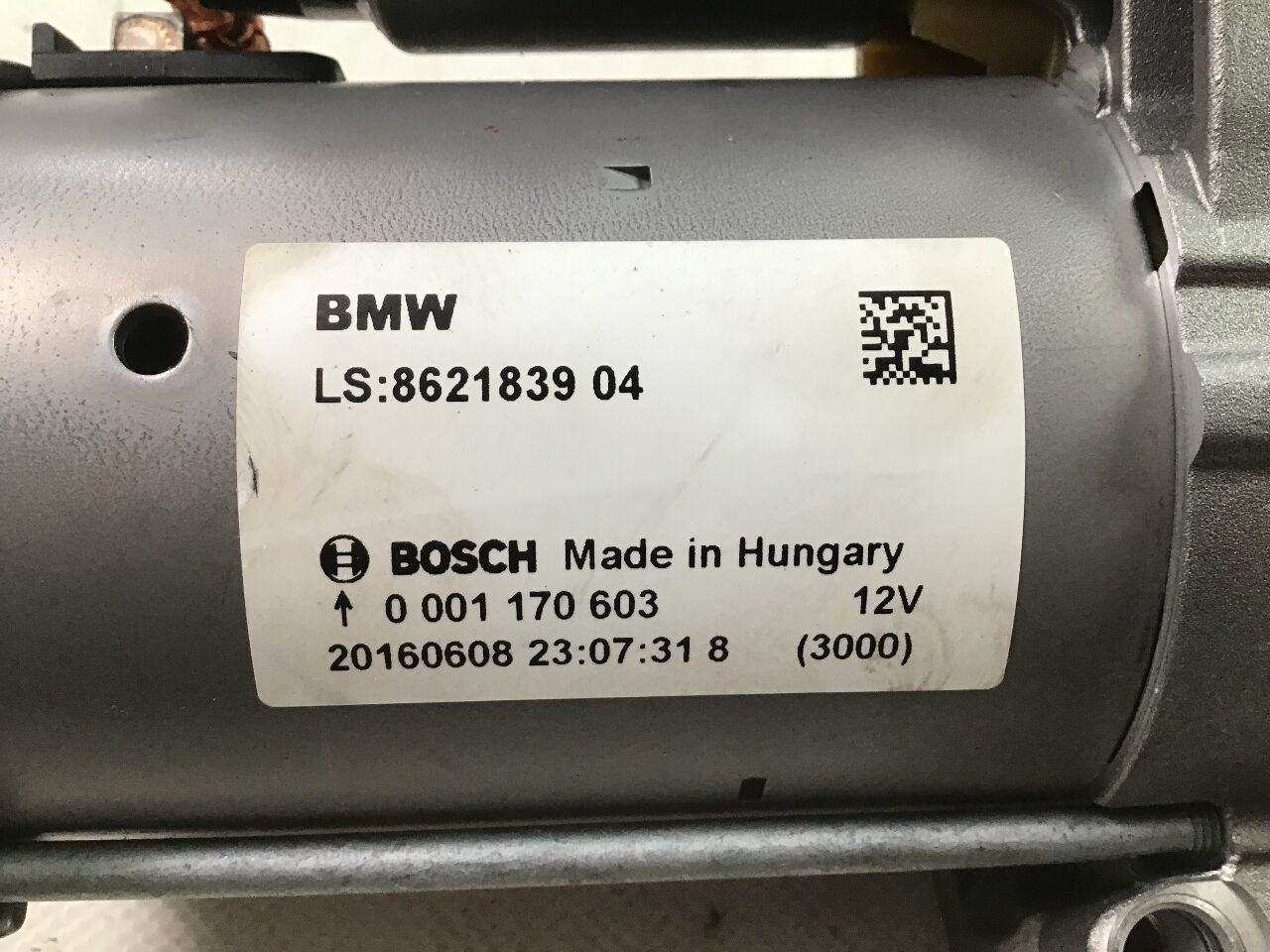 Starter BMW 3er (F30, F80) 320i 135 kW 184 PS (03.2012-10.2018)